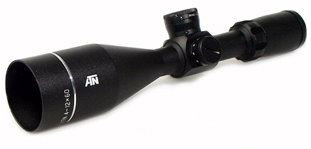 ATN Professional 4   12 x 60LU Rifle Scope (Refurbished)   