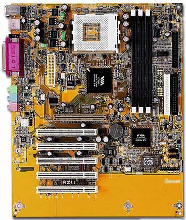 FIC AZ11 Socket A VIA KT133 Chipset Motherboard