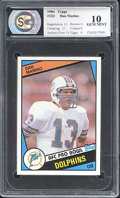 1984 Dan Marino Topps Rookie ELITE (Gem Mint 10)