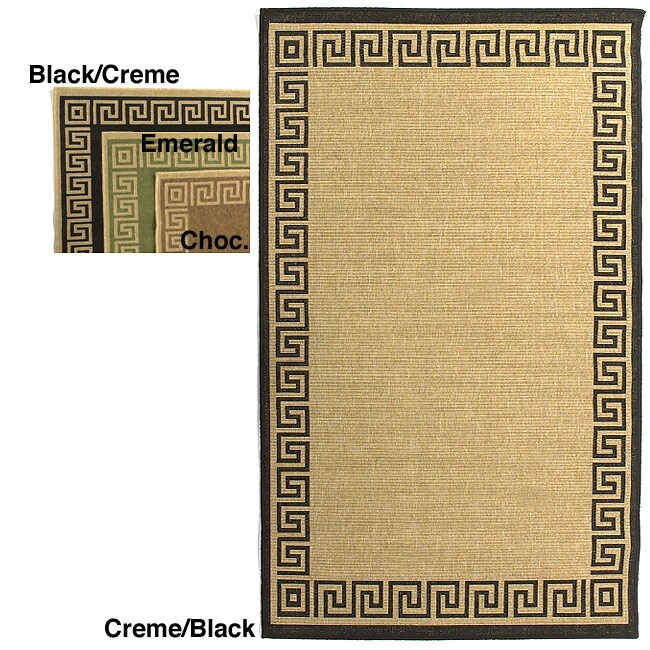 Greek Key Runner Rug (2' x 7'6) Free Shipping On Orders Over 45