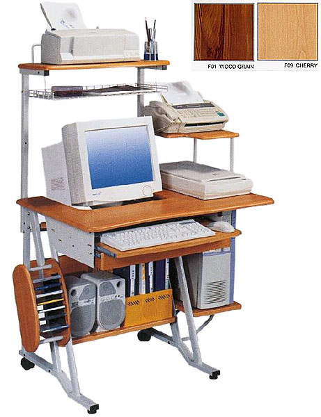 Ergonomic Compact Computer Desk Workstation  