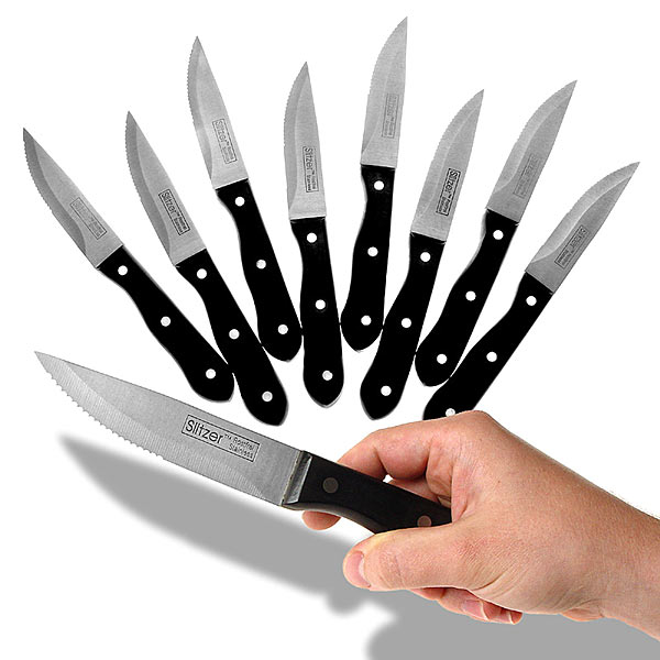 Slitzer Germany 8 piece Jumbo Knife Set  