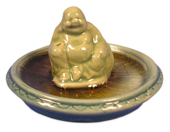 Ceramic Buddha Incense Kit with Gift Box  