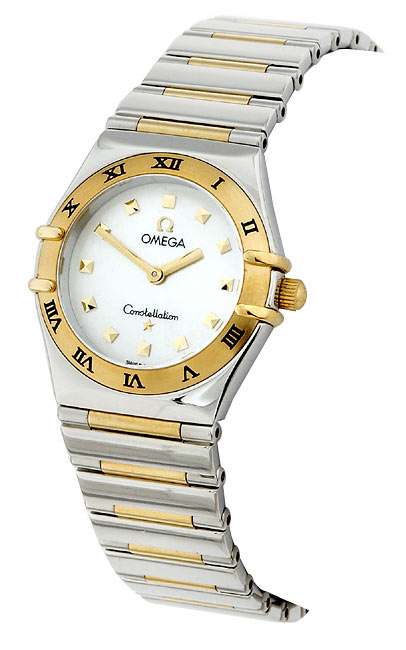 Omega Constellation Womens 18k Gold/ Steel Watch  