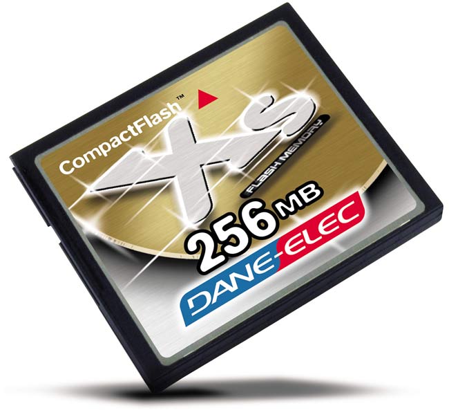 Dane Elec 256MB CF High Speed XS Memory Card  