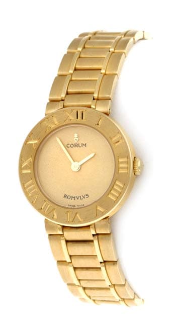 Corum Romulus Womens 18 kt. Yellow Gold Watch