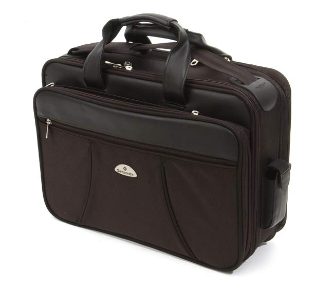 Samsonite Briefcase with Smart Strap Free Shipping Today Overstock