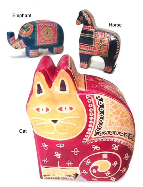 Happy Animal Leather Bank (India)  