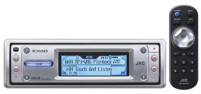 JVC KD LHX500 AM/FM/CD/ System with Touch screen Display 