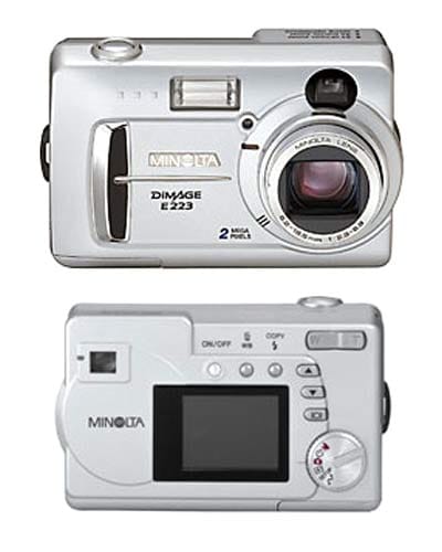 Minolta Dimage E223 2.1MP Digital Camera (Refurbished)  