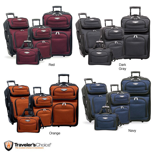 Travel Select Amsterdam 4 piece Luggage Set  