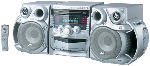 JVC 360-watt Mini System with 3-disc CD/MP3 Player (Refurbished ...