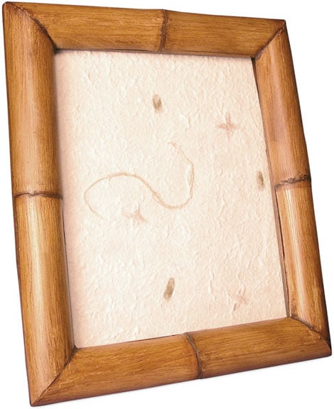 Handmade Bamboo Picture Frame (8 in. x 10 in.)  