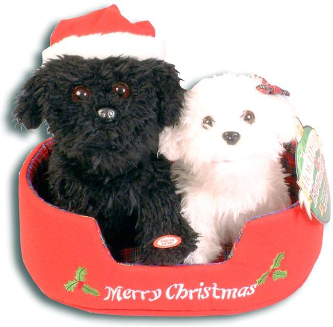 singing christmas plush