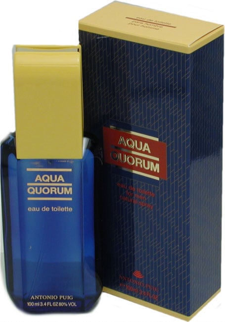 Aqua Quorum by Antonio Puig 3.4 oz EDT Spray for Men  