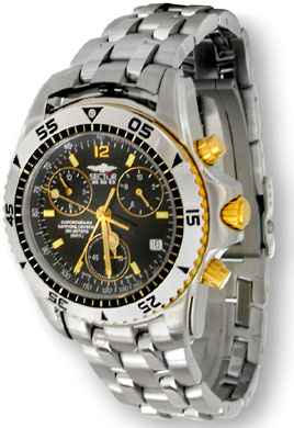 Sector 650 Mens Stainless Steel Chronograph Watch  