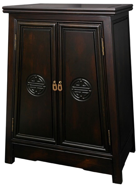 Merbu Wood Long Life Oriental Cabinet (China)  