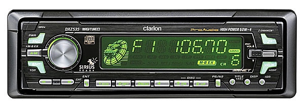 Clarion DXZ535 AM/FM CD Player w/Changer Controller (Refurbished 