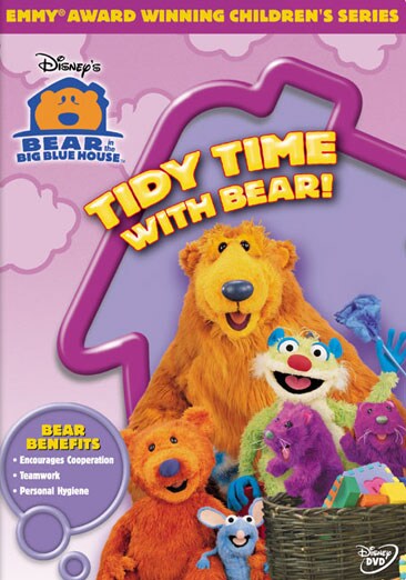 Bear in the Big Blue House   Tidy Time With Bear (DVD)  