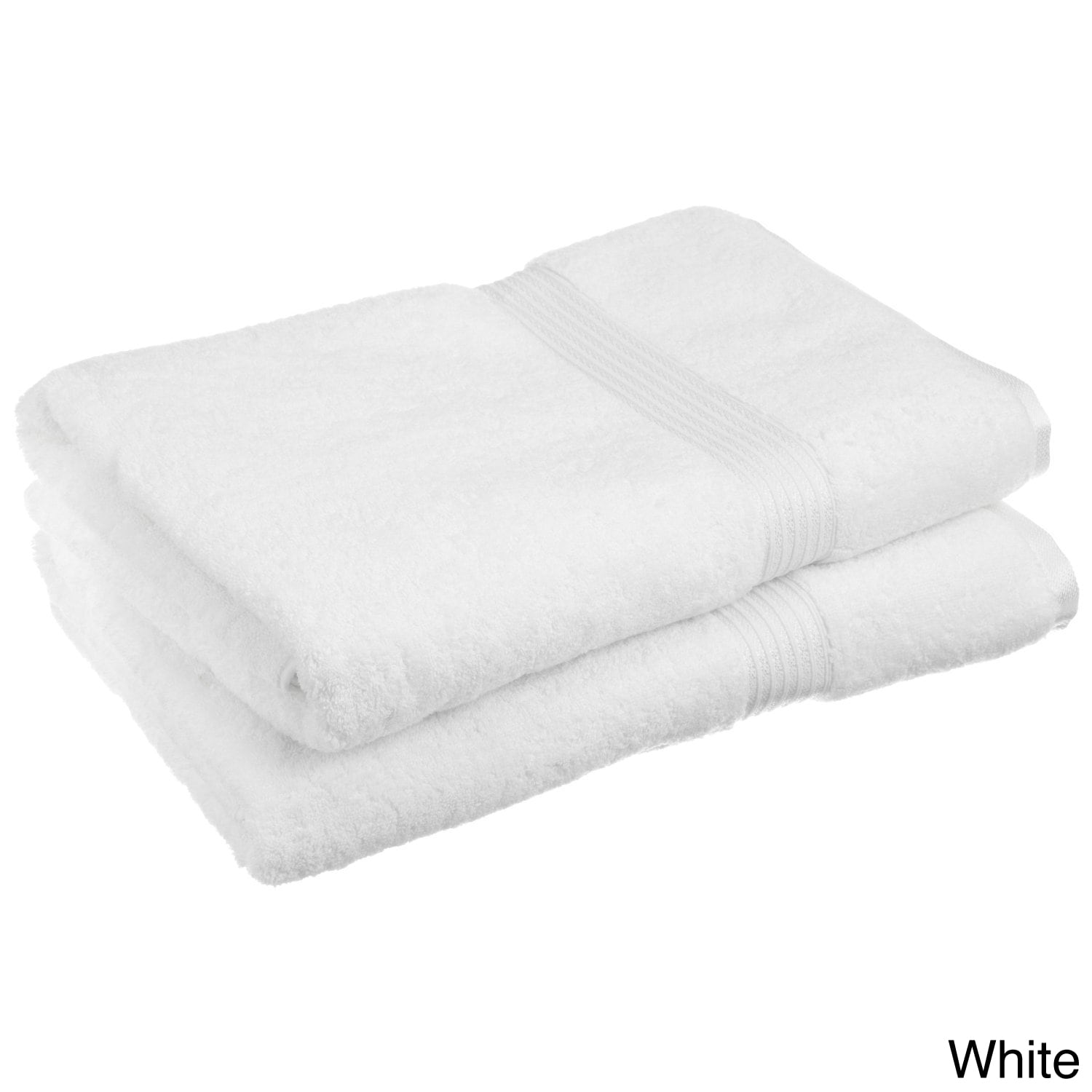 Superior Collection Luxurious Egyptian Cotton Bath Sheet (set Of 2)