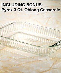 Pyrex 33-piece Glass Ovenware Set - Bed Bath & Beyond - 1004461