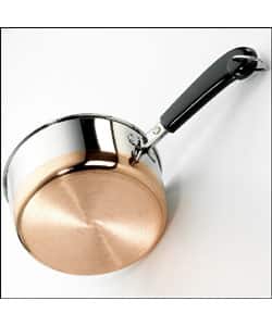 Copper Clad Cookware With Brass Handles #185824