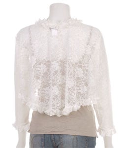 Red O Elegant Lace Bolero Top  