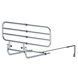 Standers EZ Adjust Bed Rail with Bed Caddie  