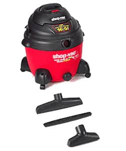 Koblenz 16-Gallons 6.5-HP Corded Wet/Dry Shop Vacuum with Accessories Included | WD-16 L4H