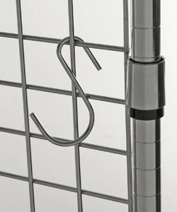 Chrome Finish Steel Bakers Rack  