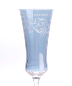 Shop Miller Rogaska Crystal Blue Stemware Free Shipping On