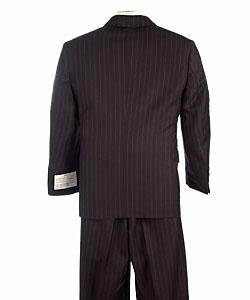 BAK Apparel Big Boy's 3-button Pinstripe Suit - 10500640 - Overstock ...