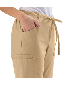 Medline Women's 5-pocket Khaki Cargo Scrub Pants - Free Shipping On Orders Over $45 - Overstock 