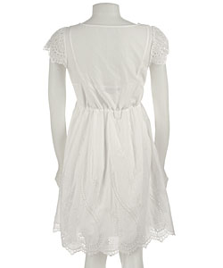 bcbg eyelet dress