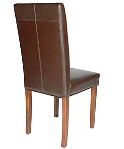 Leather Parsons Chair (Set of 2) - Overstock - 2622958