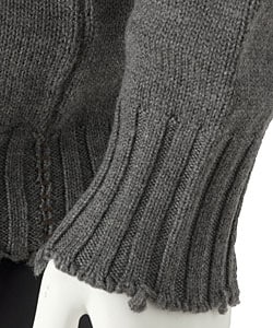 Dolce & Gabbana Mens Grey Wool V neck Sweater  