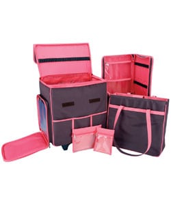 Mackinac Moon 3 piece Rolling Tote Suite  