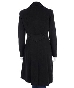 DKNY Women's Fit and Flare Single-breasted Wool Coat - 11063685 ...