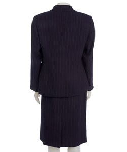 plus size womens pinstripe suit