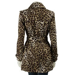 michael kors animal print coat