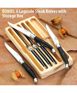 Barenthal - 6pc Steak Knife Set w/ Wooden Storage Chest