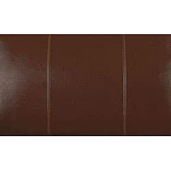 Olga Saddle Brown Leather Rolled Arm Sofa  