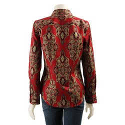 button shirt down fitted jones york womens