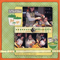 Karen Foster Design 164 piece Cooking Scrapbook Kit