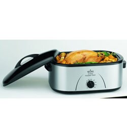 Rival Stainless Steel 22-quart Roaster - Free Shipping Today ...