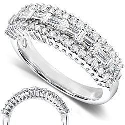   8ct TDW Baguette Diamond Wedding Band (H I, I1 I2)  