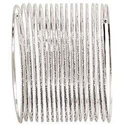 Silvertone Slinky Bracelet  