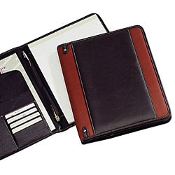 Biltmore Black Napa Leather Executive Padfolio  