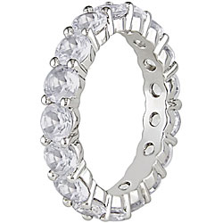 eternity band sapphire gold 10k created