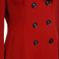 dkny peacoat women's